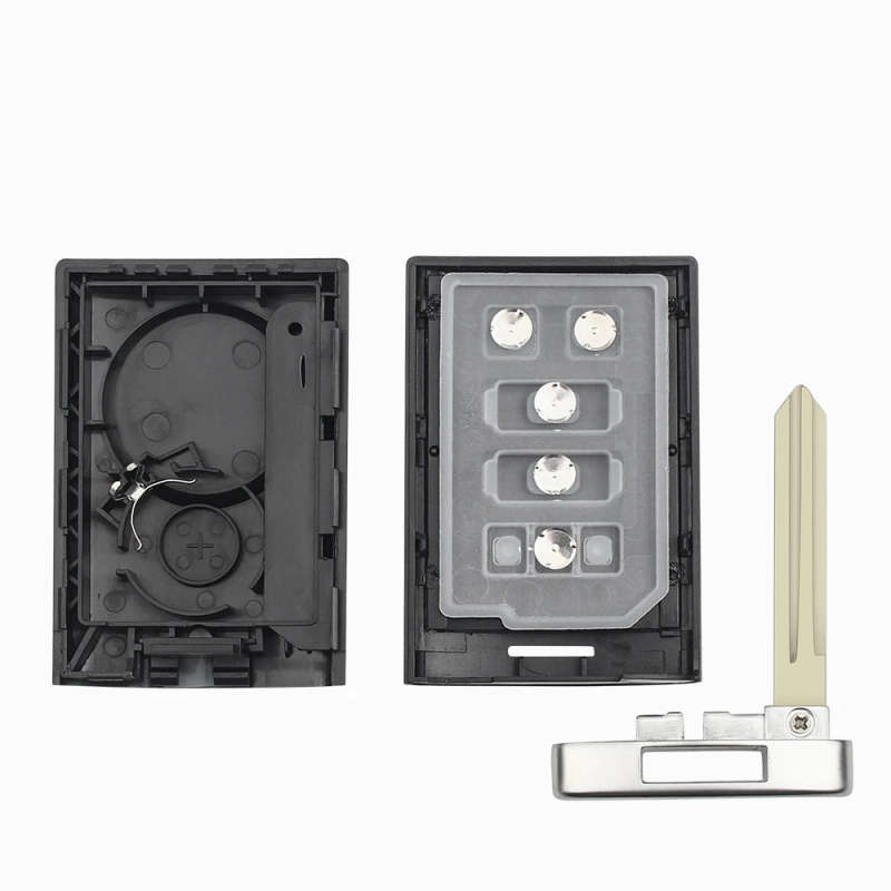 Replacement 4 Buttons Smart Remote Key Shell For Cadillac CTS XTS DTS SRX 2008-2013