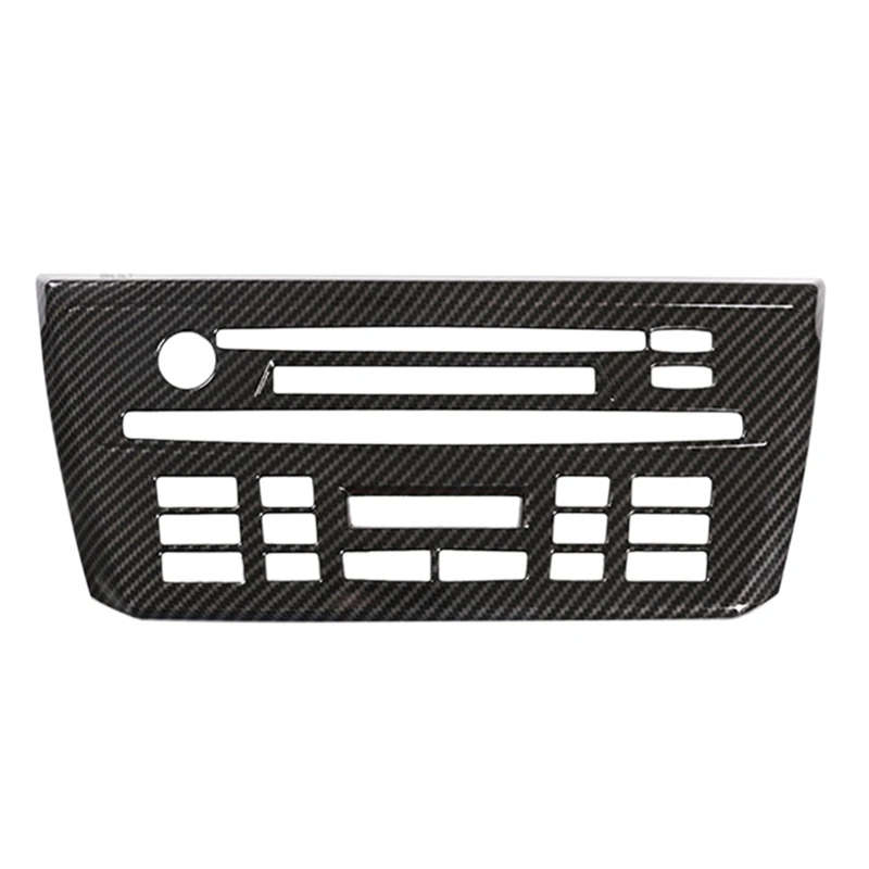 Car Central Control Panel CD Control Switch Panel Frame Radio Panel Auto Accessories for BMW- X3