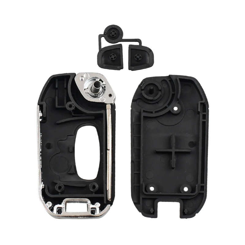 Remote Key Shell Case Folding Flip Fob For Mitsubishi Outlander Lancer Evolution Grandis