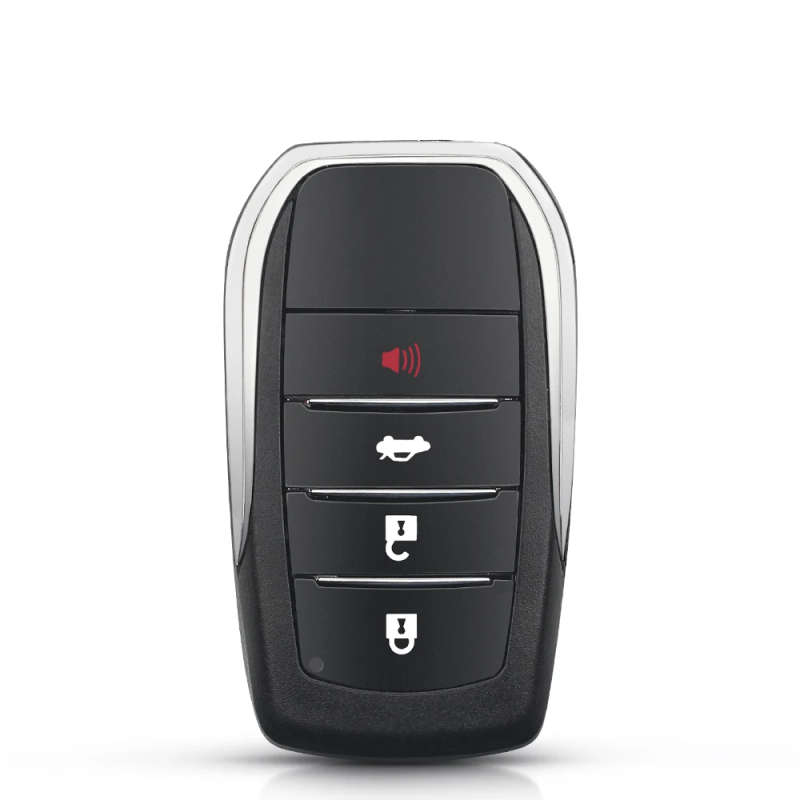 4 Buttons For Toyota Camry RAV4 Highlander Prado Corolla Rezi Crown Car Key Shell Blanks Case