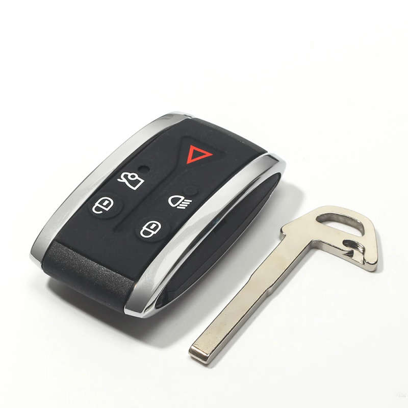 Car Remote Smart Keyless Fob Case Shell For JAGUAR X TYPE S XKR XF XFR XK Cover Housing Blade
