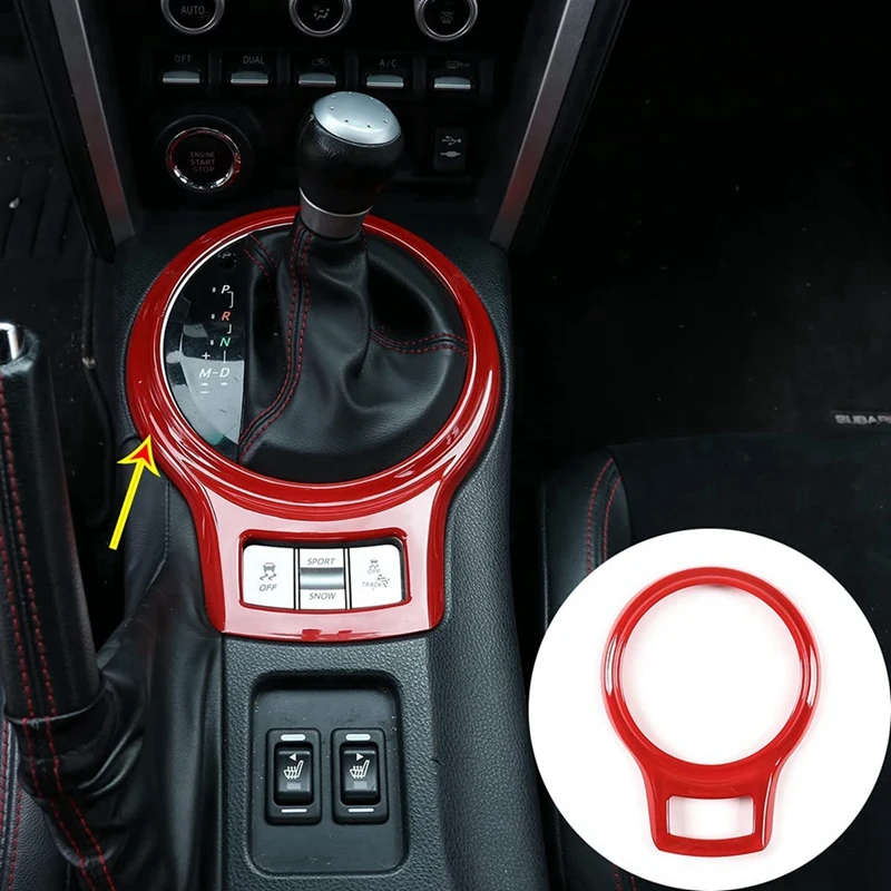 For Subaru BRZ Toyota 86 2012-2020 Car Center Console Side Trim Gear Shift Panel Cover