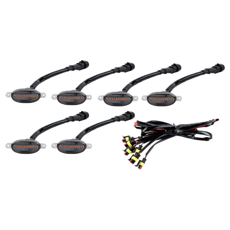 Car Front Bumper LED Grille Light Front Grille DRL Daytime Running Light for Toyota RAV4 Tacoma SUV