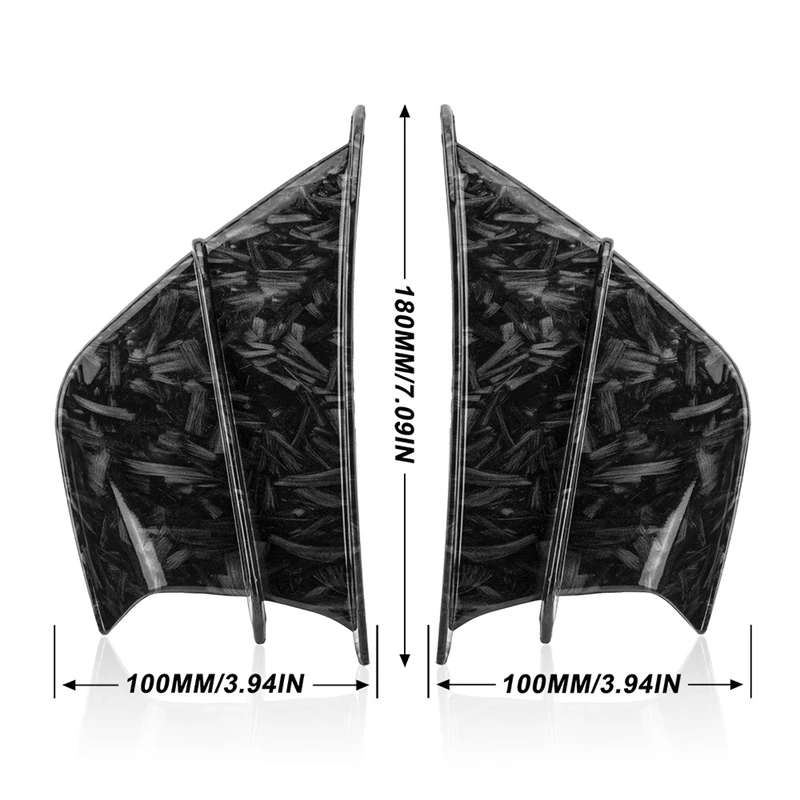 Fairing Front Aerodynamic Winglets Windshield Fairing Wing for Kawasaki Yamaha Honda BMW