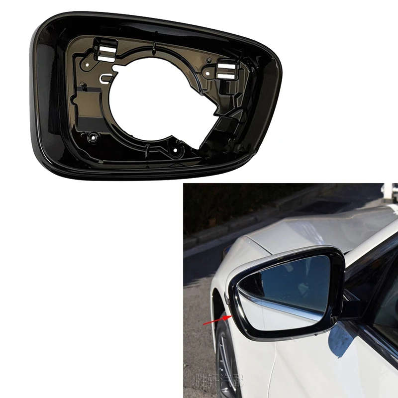 For-BMW G30 G31 G38 G32 G11 G12 Car Rearview Mirror Glass Frame Cover
