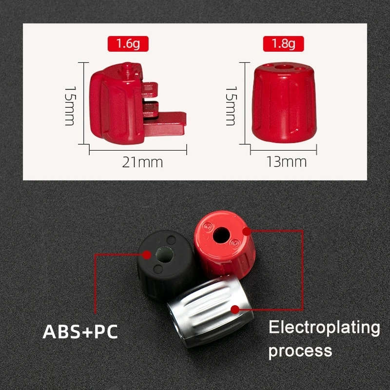 2 PCS Multi-functional Car Steering Wheel Rubber Button for BMW F10 / F07 / F02
