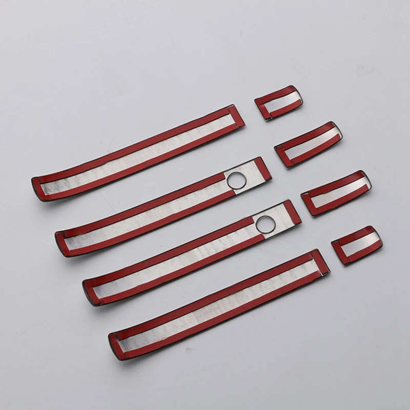 For Honda N-BOX JF3/4 2017+ Chrome Outside Exterior Door Handle Protector Cover Trim