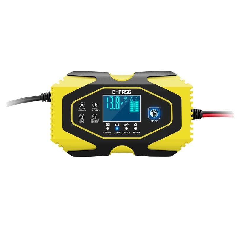 E-Fast Automatic Car Battery Charger 12V/24V Power Pulse Repair