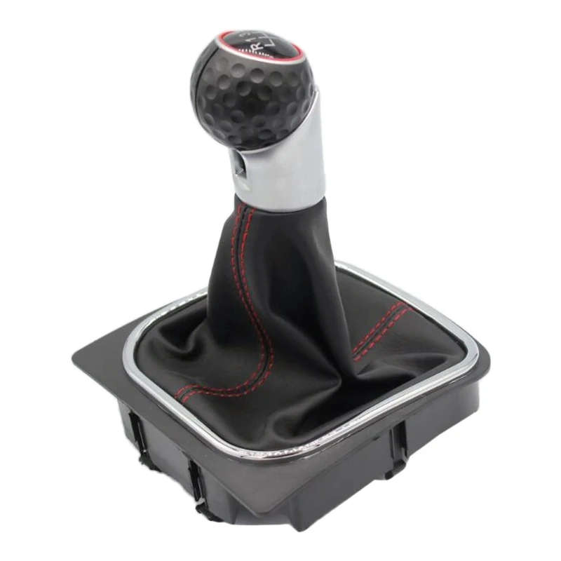 Car Shift Handball Gear Lever Gear Shift Knob for Volkswagen Golf 6, Gear Position: 6-stall, 5-stall
