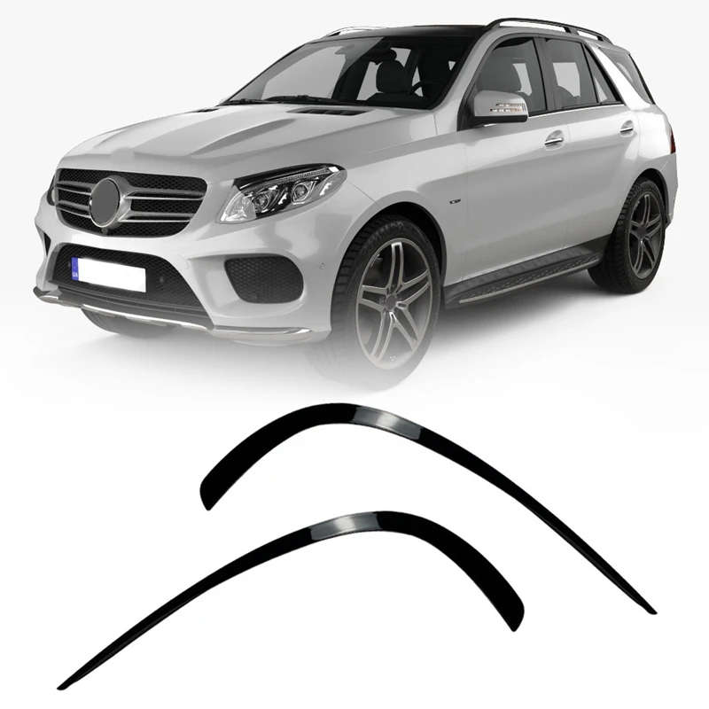 Car Front Bumper Splitter Spoilers Canard Air Knife Surround Trim for Mercedes-Benz GLE-Class