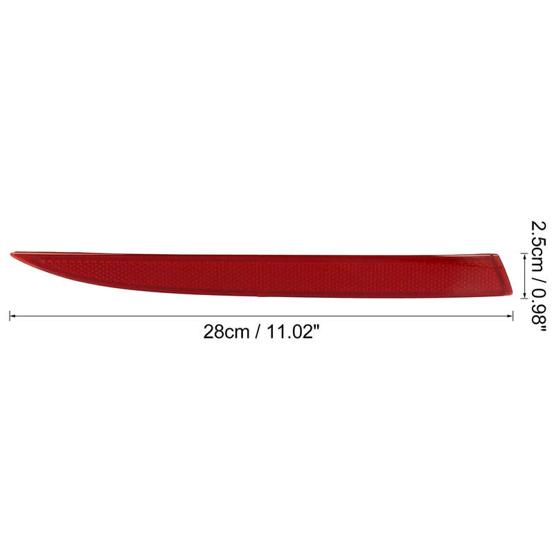 63147342950 63147342949 for BMW 7 Series G11 G12 2016-2021 Car Rear Right+Left Bumper Reflector Lens