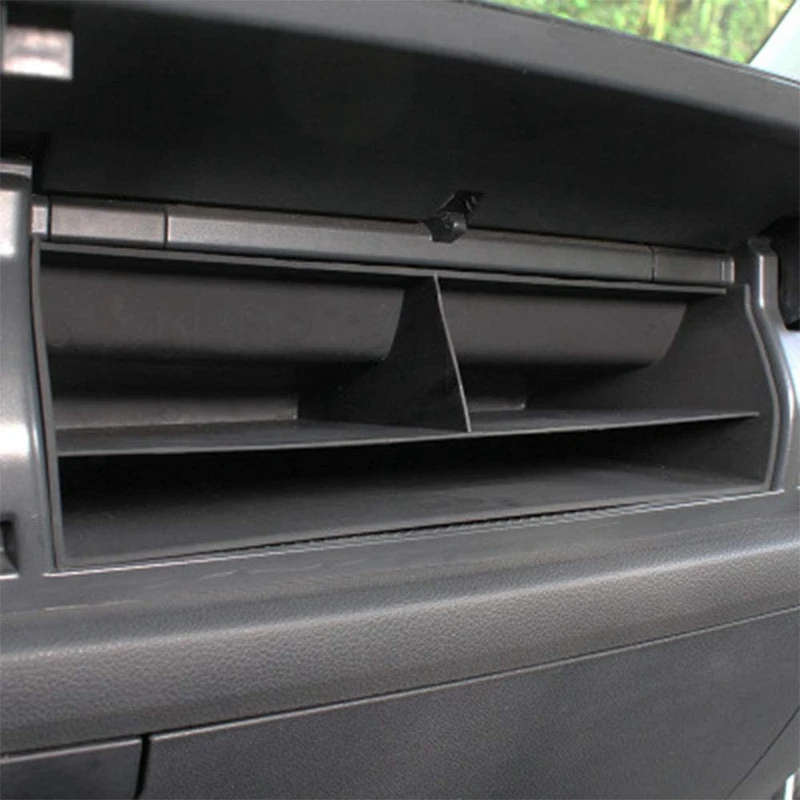 Car Styling Copilot Console Storage Box Tray Holder Pocket Trunk Organizer for Skoda Kodiaq 17-19 GT