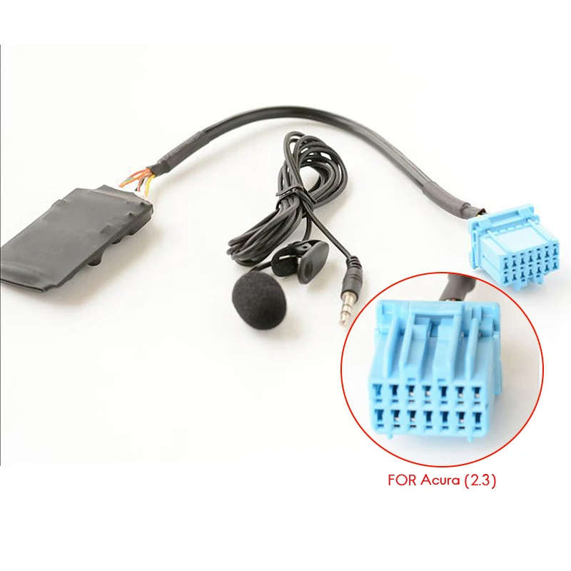 12V Interface AUX Adapter Bluetooth Fit for Honda 2.3 Accord Pilot Acura MDX TL CL 1998-2004