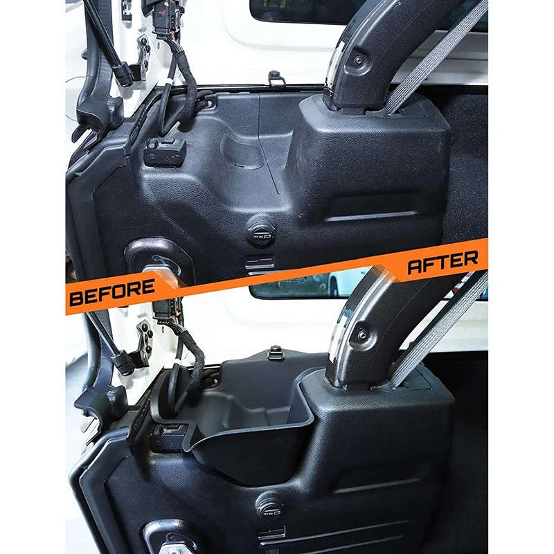Rear Trunk Organizer for Jeep Wrangler JL JLU 2018 2019 2020 2021