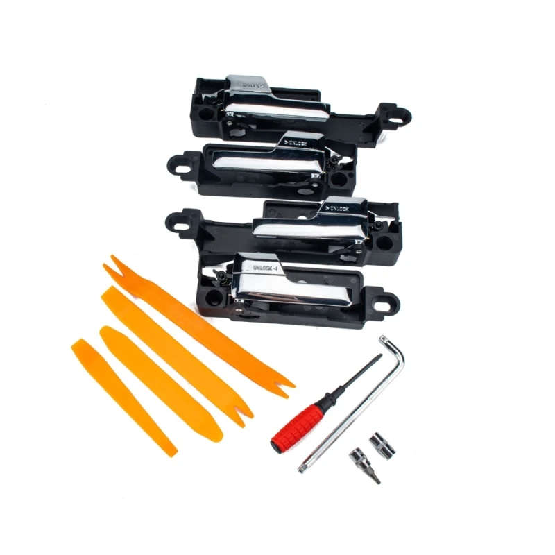 2 Pairs for Ford Fusion Car Door Inside Handles OE number: 6E5Z-5422600-AA(FR)/6E5Z-5422601-A(FL)