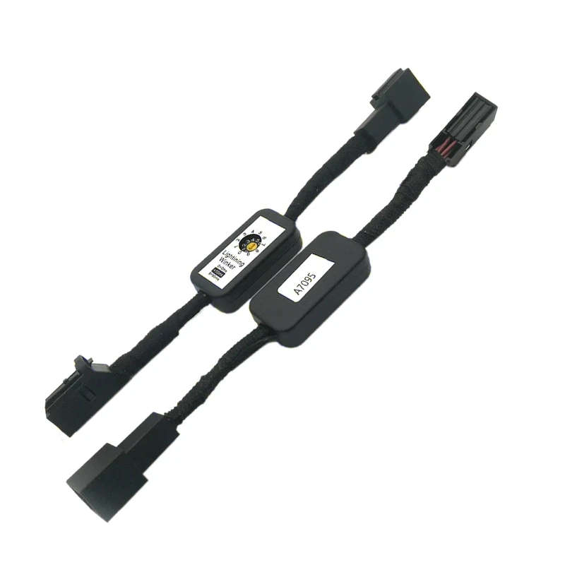 2Pcs Car Light Dynamic Turn Signal Indicator LED Taillight Add-on Module For- A7 Sportback 2012-14