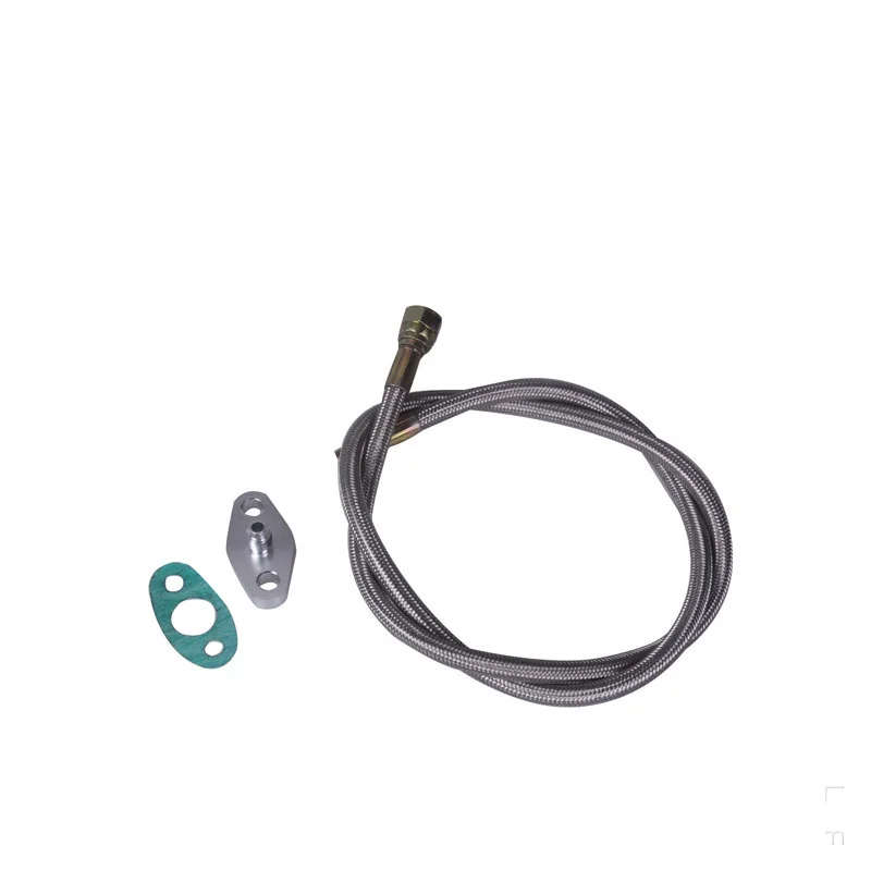T3 turbocharger oil circuit adapter kit turbo oil pipe Kit