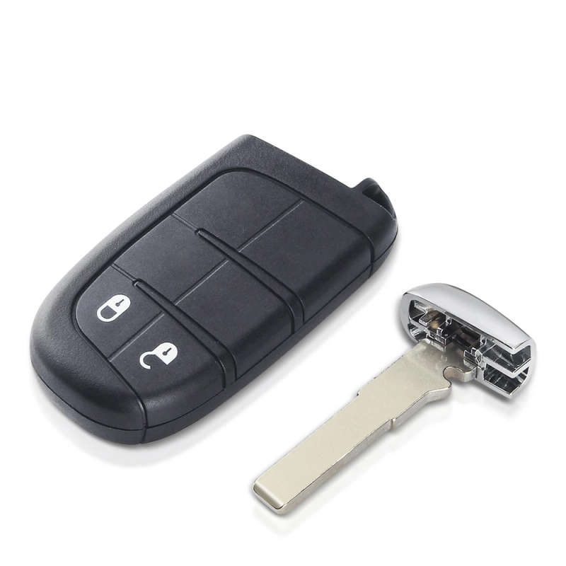 For Jeep Chrysler Dodge 2011-up Smart Remote Car Key Shell Case Cover Fob 2/3/4/5 Buttons