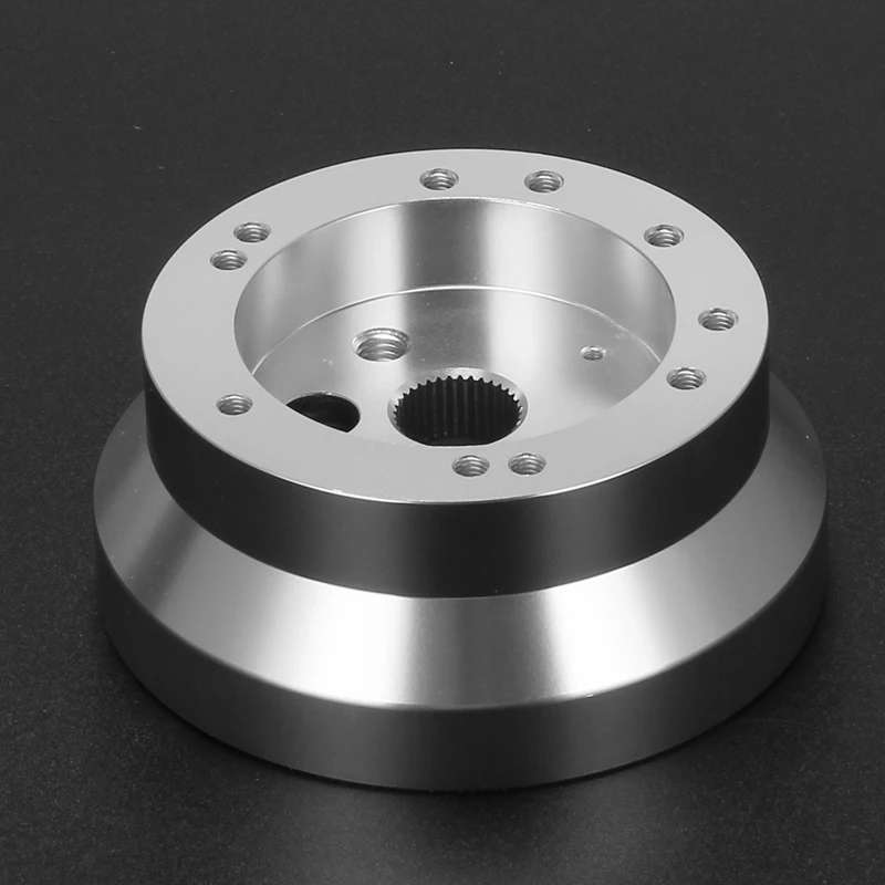 5 & 6 Hole Steering Wheel Polished Short Hub Adapter for Ididit, GM, Chevy