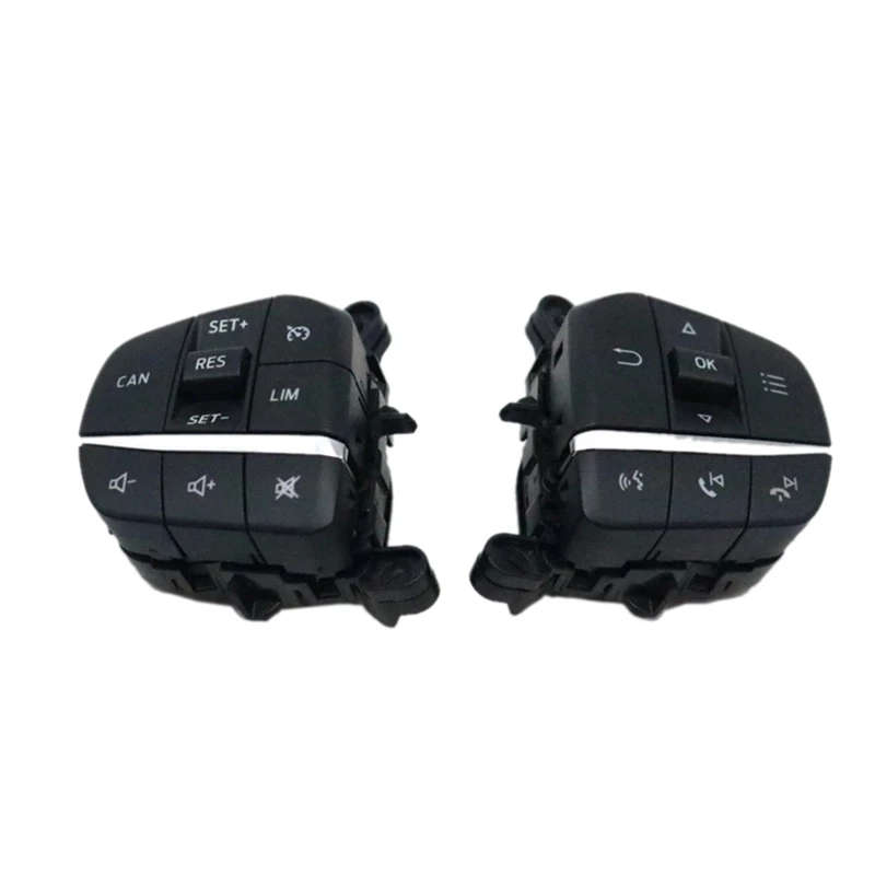 Car Cruise Control Switch Steering Wheel Button Bluetooth Switch for Ford Focus Fiesta 2019-20