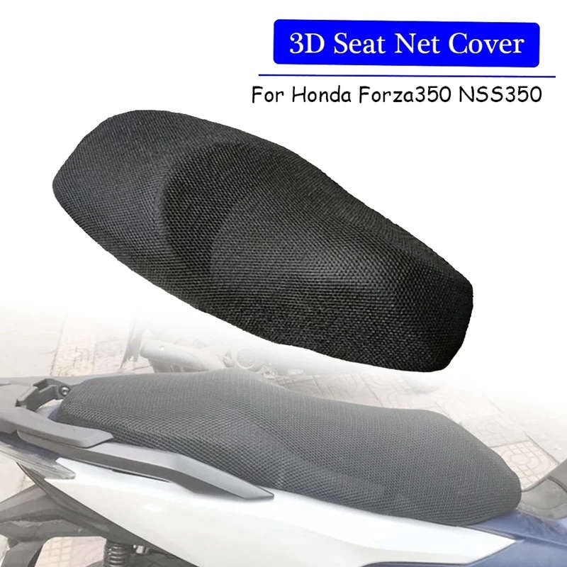For Honda Forza350 NSS350 Forza NSS 350 Motorcycle 3D Mesh Net Rear Seat Cover Seat