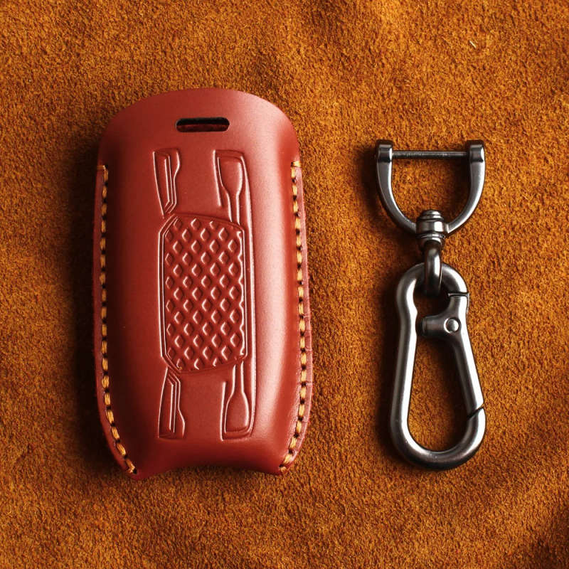 3 Buttons Remote leather Key Case Cover For Audi B6 B7 B8 A4 A5 A6 A7 A8 Q5 Q7 R8 TT S5 S6 S7 S8