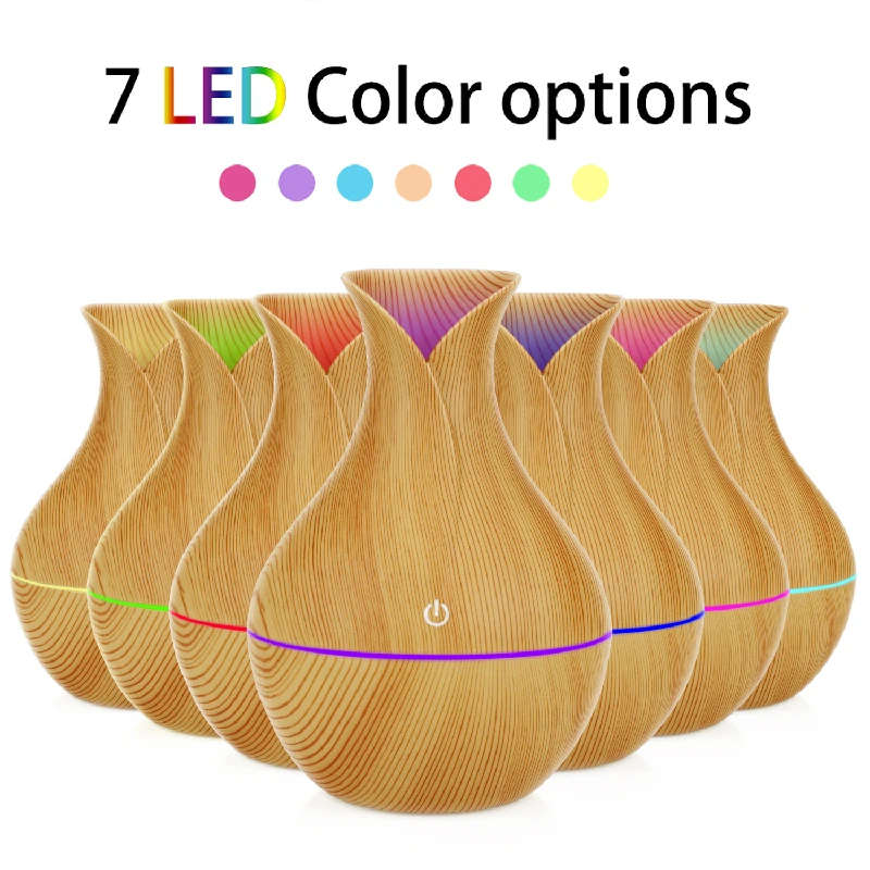 Ultrasonic Air Humidifier Aromatherapy Diffuser Mist Maker - Mini USB Humidifier
