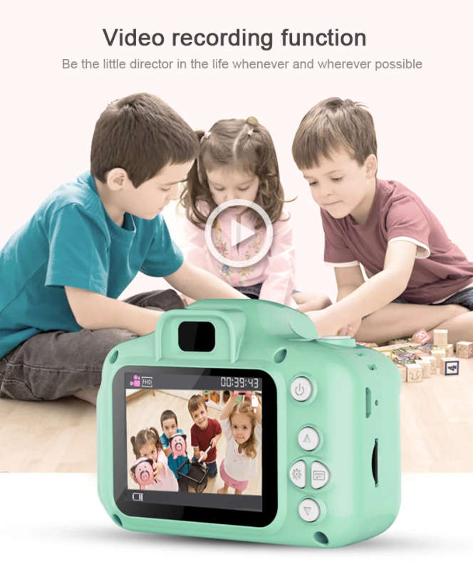 Mini Children Kids Camera Educational Toys For Children Baby Gifts Birthday Gift Digital Camera 1080