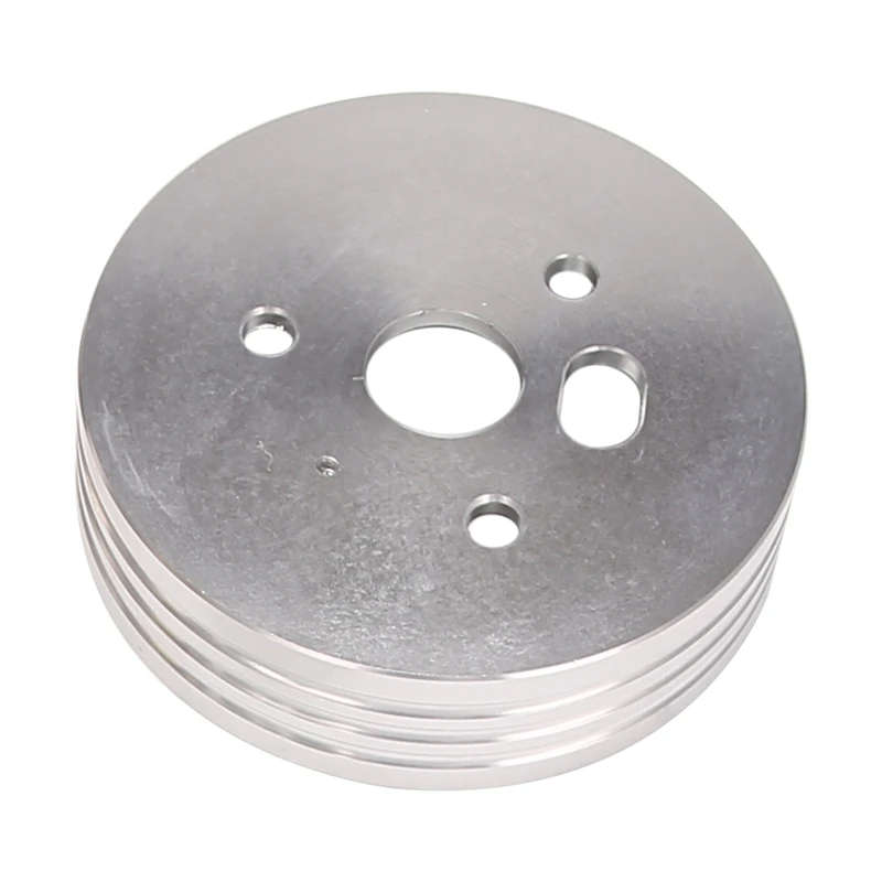 5 & 6 Hole Steering Wheel Polished Hub for Flaming River, Ididit, GM, Chevy