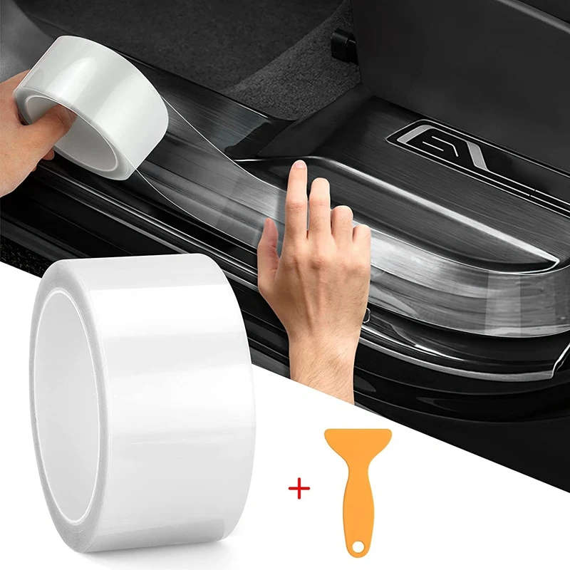 Car Door Edge Guard Clear Universal Door Sill Guard Car Door Trim Edge Guard for Car