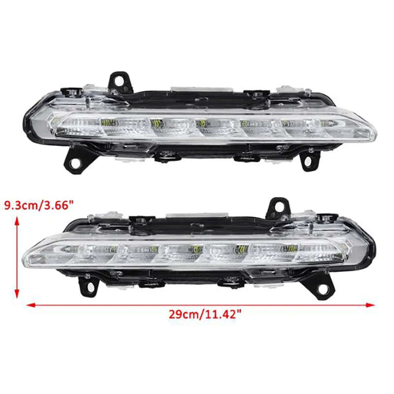 Front Fog Lamp for Benz S-Class W221 S350 S500 2009-2013 Bumper Fog Light Running Light