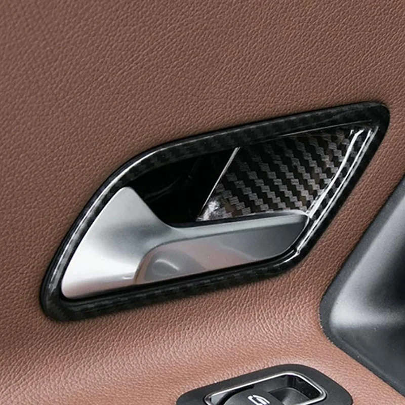 Car Interior Door Handles Bowl Cover Trim for Benz A Class W177 A200 A220 A250 2019 2020