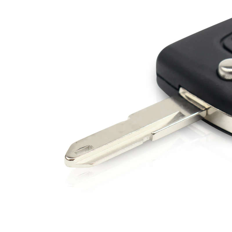 Flip Remote Key Shell 2 Buttons For Peugeot 106 206 306 406 Citroen C2 C3 Xsara Picasso