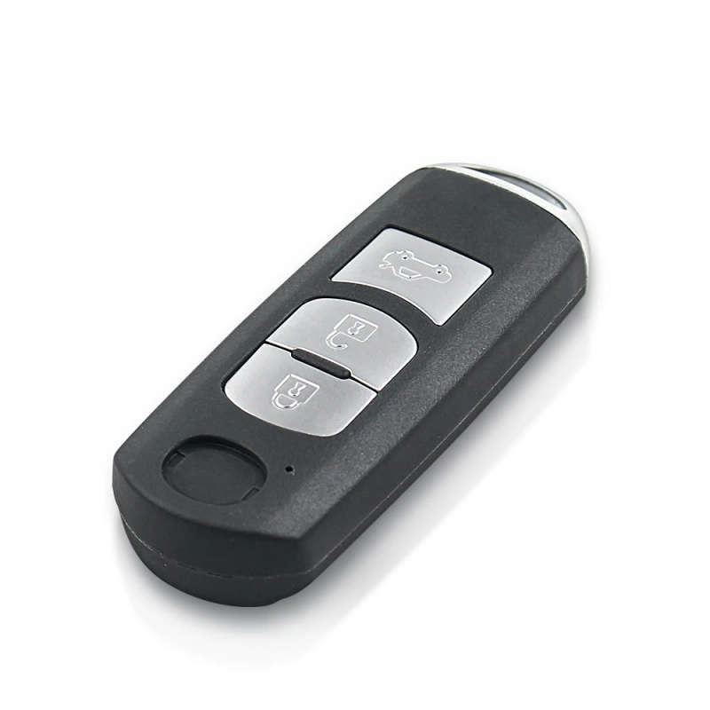 Smart Remote Key Shell Case 2/3/4 Button Fit For Mazda CX-3 Axela CX-5 Atenza