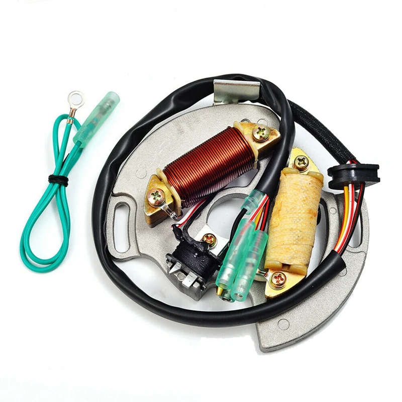 Ignition Coil Spark Plug CDI Box Voltage Regulator Rectifier & Stator Kit for Yamaha Blaster