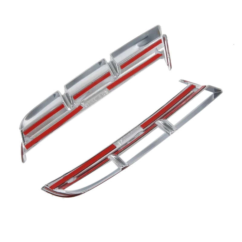 For Hyundai Tucson NX4 2021 2022 Front Fog Light Lamp Eyebrow Wind Knife Blade Cover Trim