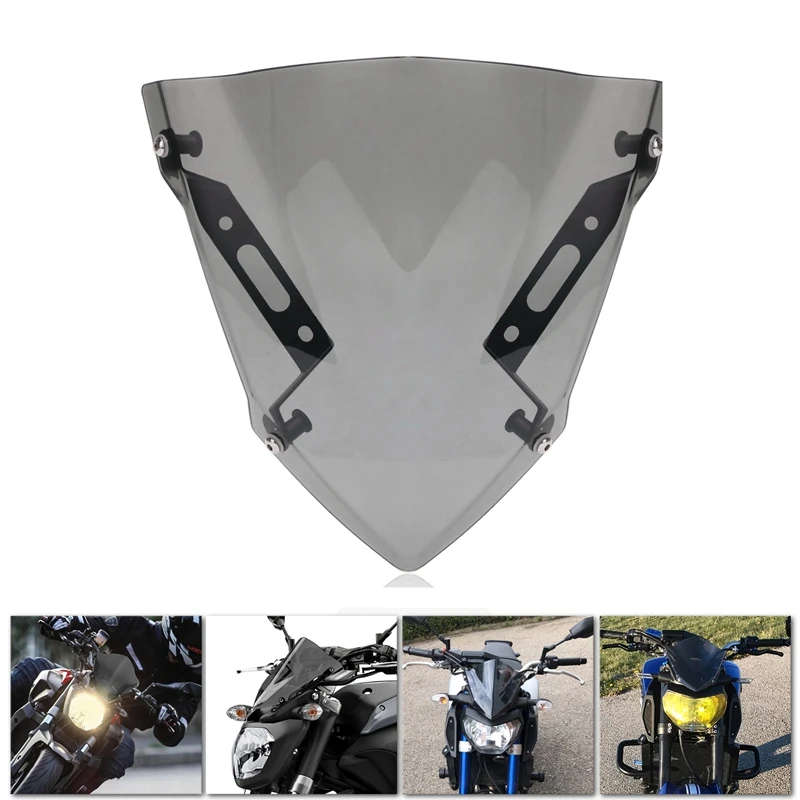 Windshield Windscreen for YAMAHA MT-07 FZ-07 2018-20 Pare-Brise Wind Deflectors MT07 FZ07 MT FZ 07