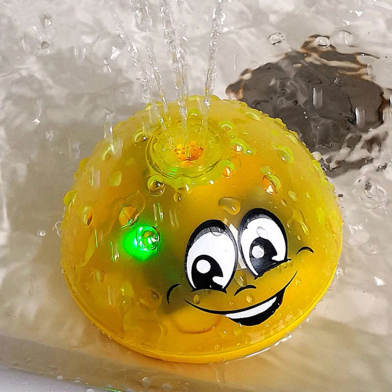 LED Flashing Musical Water Ball Bath Toy