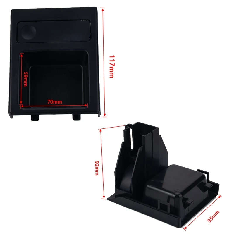 Car Front Center Console Storage Box 51168217957, 8217957, 8217959 for BMW 3 Series E46