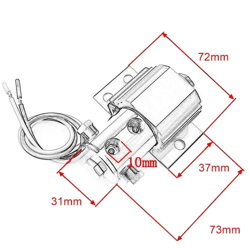 Car Modification Racing Car Line Lock Tire Lock Run-Up Ware for Ford Mustang