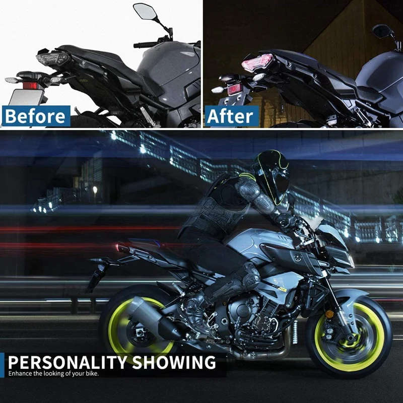 Motorcycle Rear Tail Cover Rear Seat Cover for Yamaha MT10 FZ10 2016 2017 2018 2018 2019 2020 2021