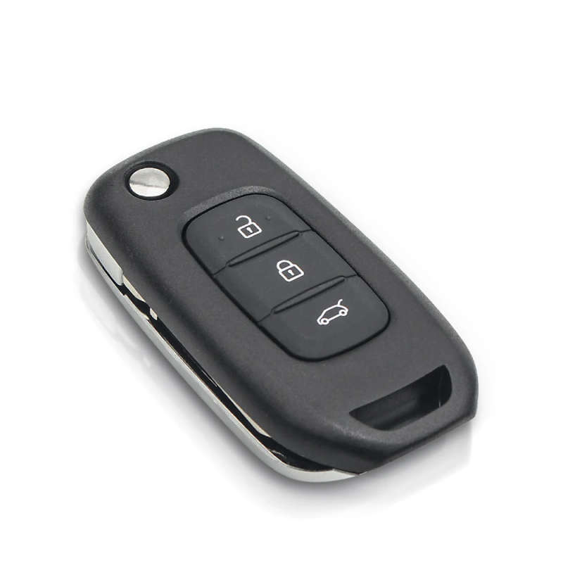 For Renault Dacia Logan 2 Logan II Kadjar Koleos 2017-20 3 Buttons Remote Car Key Fob Case Cover