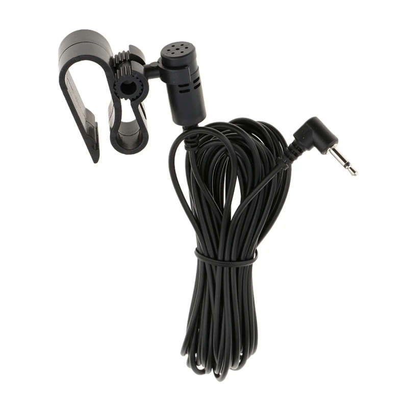 Car Microphone High-sensitivity Microphone for Pioneer Car Audio, Cable Length: 4m