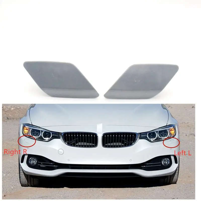 HeadLight HeadLamp Washer Spray Nozzle Cover Cap For BMW 4 Series F32 F33 F36 2013-2017