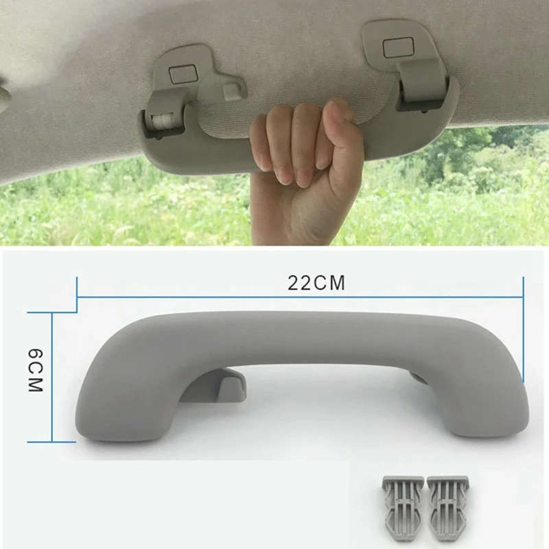 Car Roof Handle Main and Co-Pilot Side Armrest Handle for Benz Smart Fortwo 453 2015+