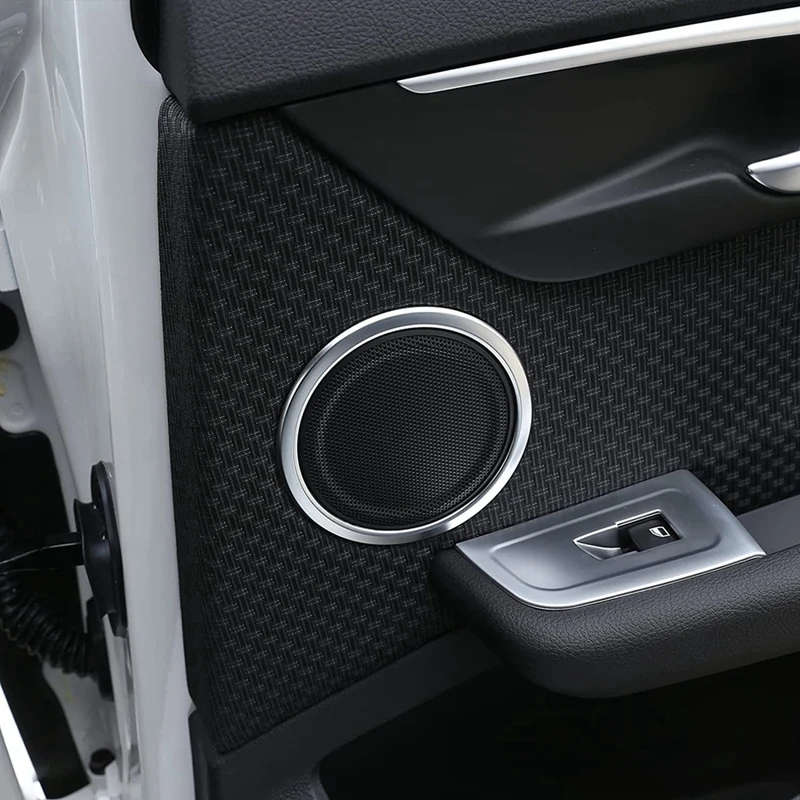 For Toyota GR Supra A90 2018-2021 Car Door Speaker Decorative Ring Cover Trim Frame Sticker