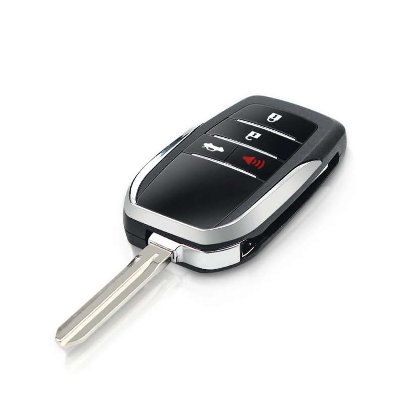 For Toyota Prius RAV4 Camry Corolla Car Remote Control Folding Key Shell Cover Fob Flip Key Case