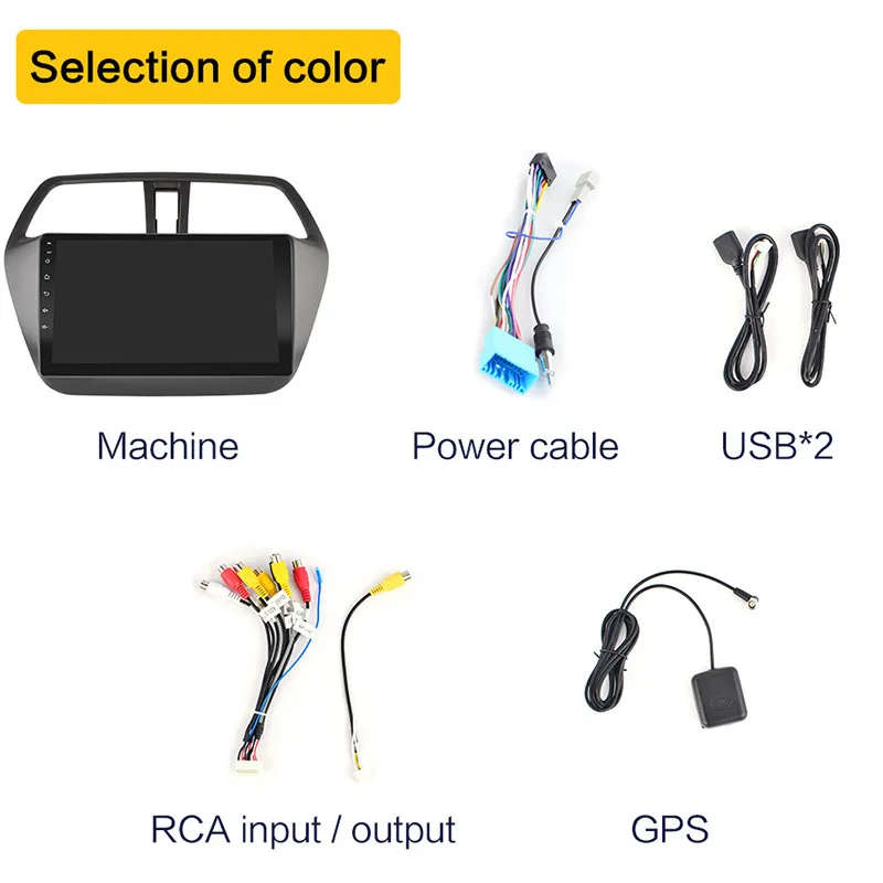 Android 10 Car Radio 2 Din For Suzuki SX4 CROSS 2014-17 Navigation GPS AM DSP IPS RDS TDA7851