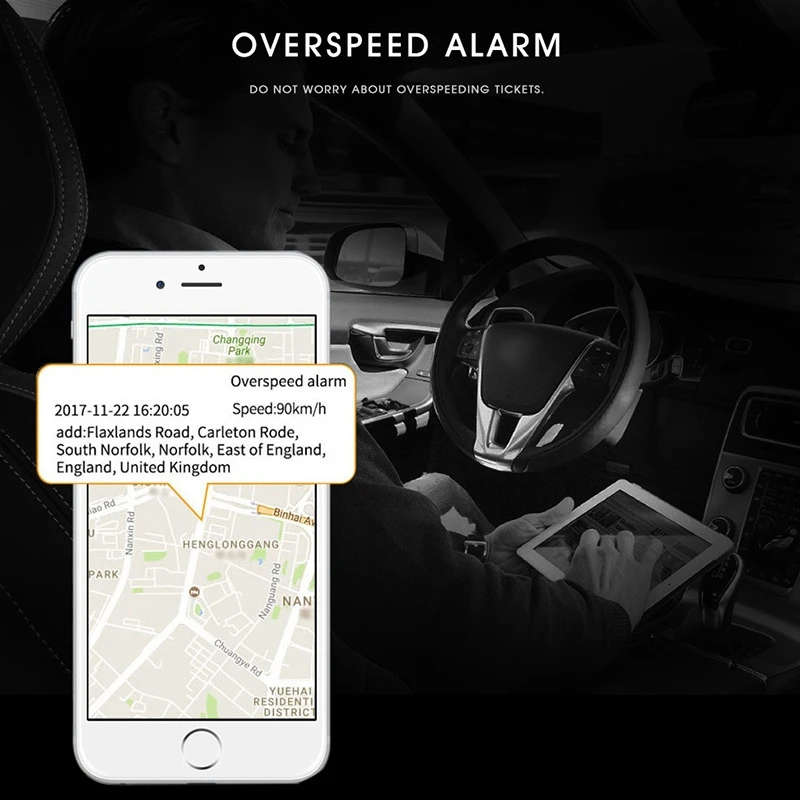 Car GPS Tracker TK800B Car Truck Vehicle Tracking GSM GPRS Auto Personal GPS Tracker
