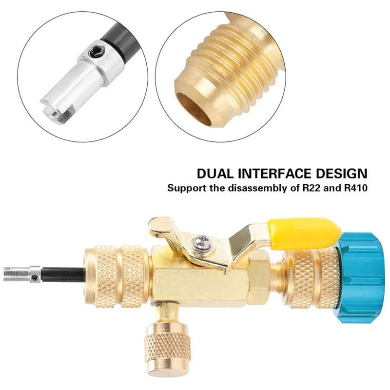Valve Core Remover Installer, Dual Remover Installer Tool Removal